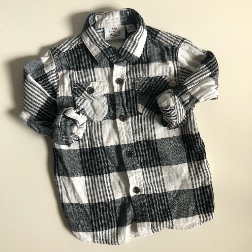 Kids Korner Plaid Flannel Shirt | 24 Months